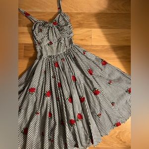 Unique Vintage retro 1950s dress